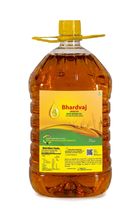 Bhardvaj Health Rice Bran Oil 5L