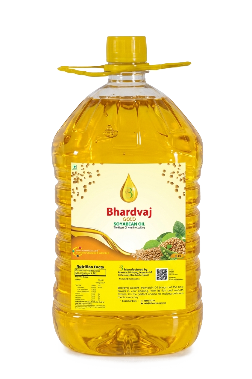 Bhardvaj Gold Soyabean Oil 5L